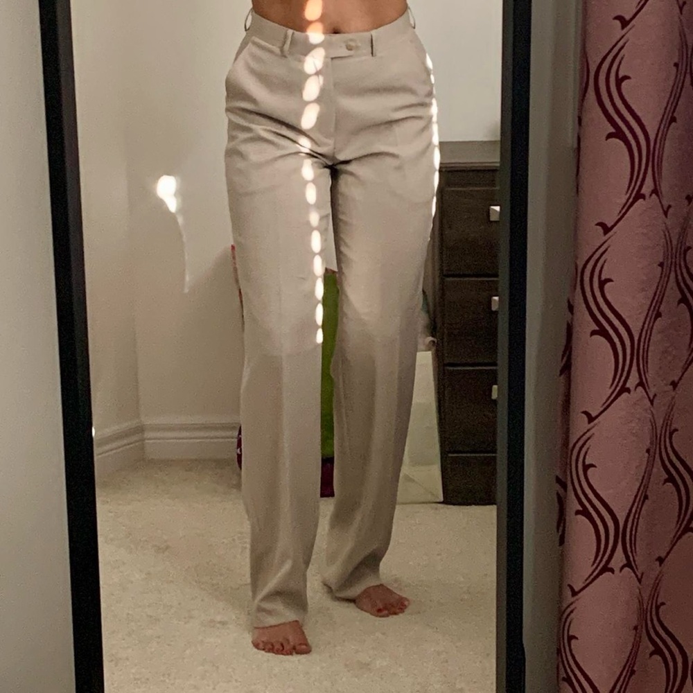 VINTAGE CREAM TROUSERS 💫
